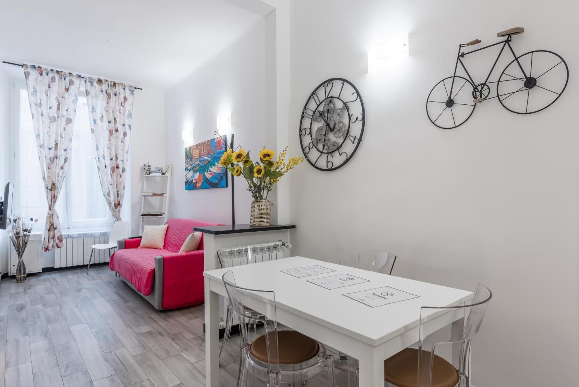 Acquario 5 Minuti, 1Br , Free A-C, Wifi & Netflix "City Center" By Tilo Genua Exterior foto
