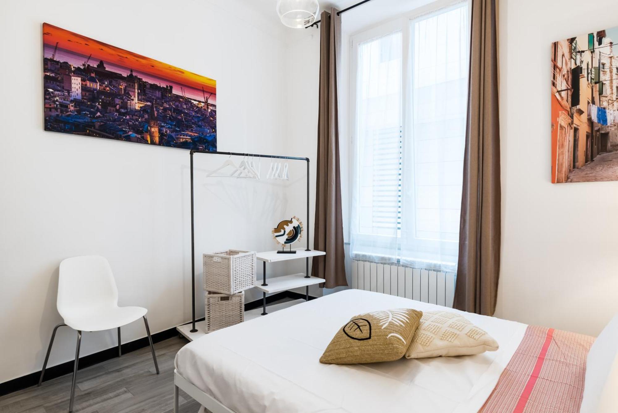 Acquario 5 Minuti, 1Br , Free A-C, Wifi & Netflix "City Center" By Tilo Genua Exterior foto