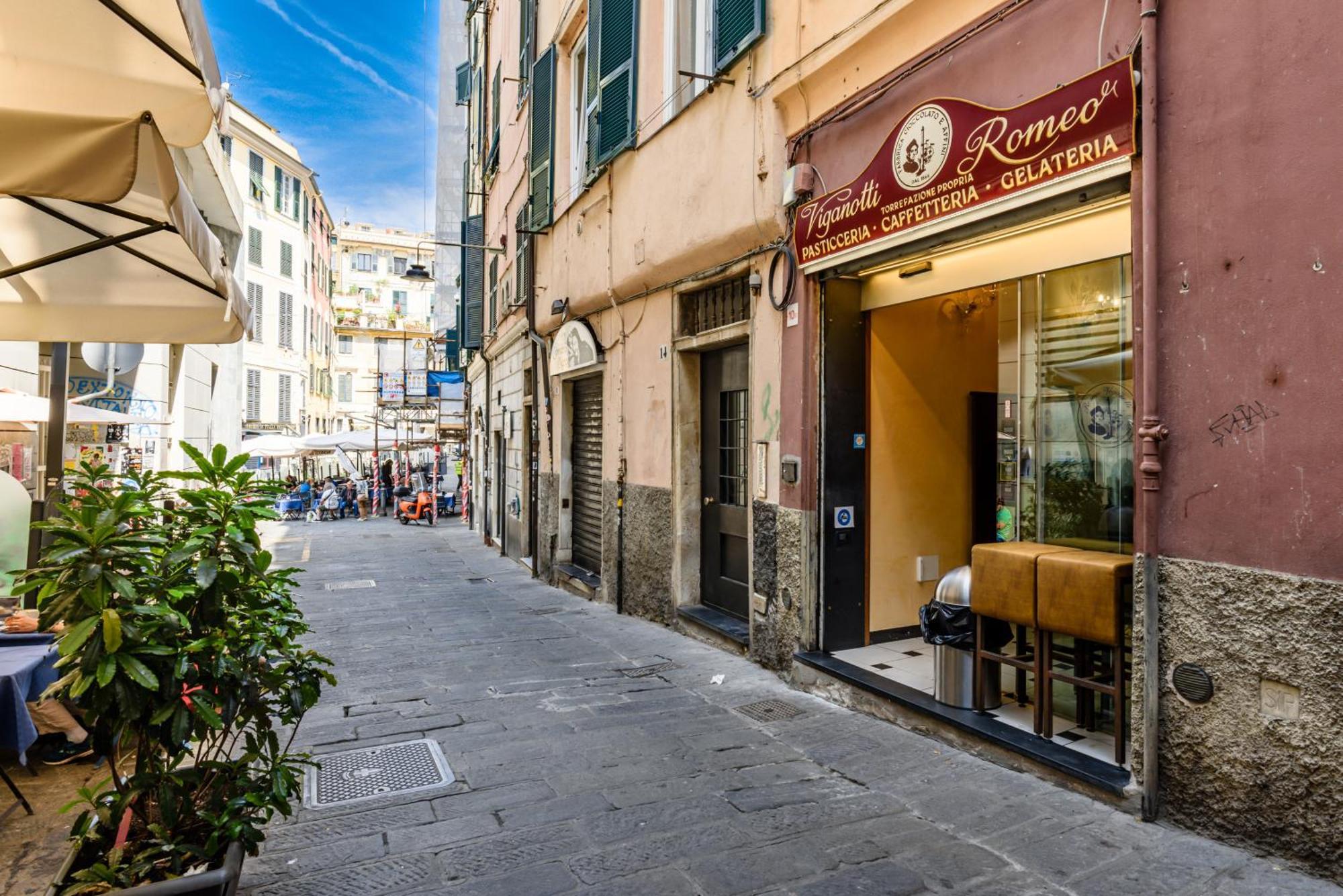 Acquario 5 Minuti, 1Br , Free A-C, Wifi & Netflix "City Center" By Tilo Genua Exterior foto